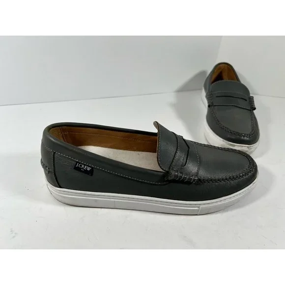 J. Crew Factory | Shoes | Jcrew Mens Loafers Shoes Gray  display picture 3